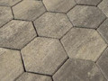  Тротуарная плитка Соты Arbet 80 мм ColorMix Гранит